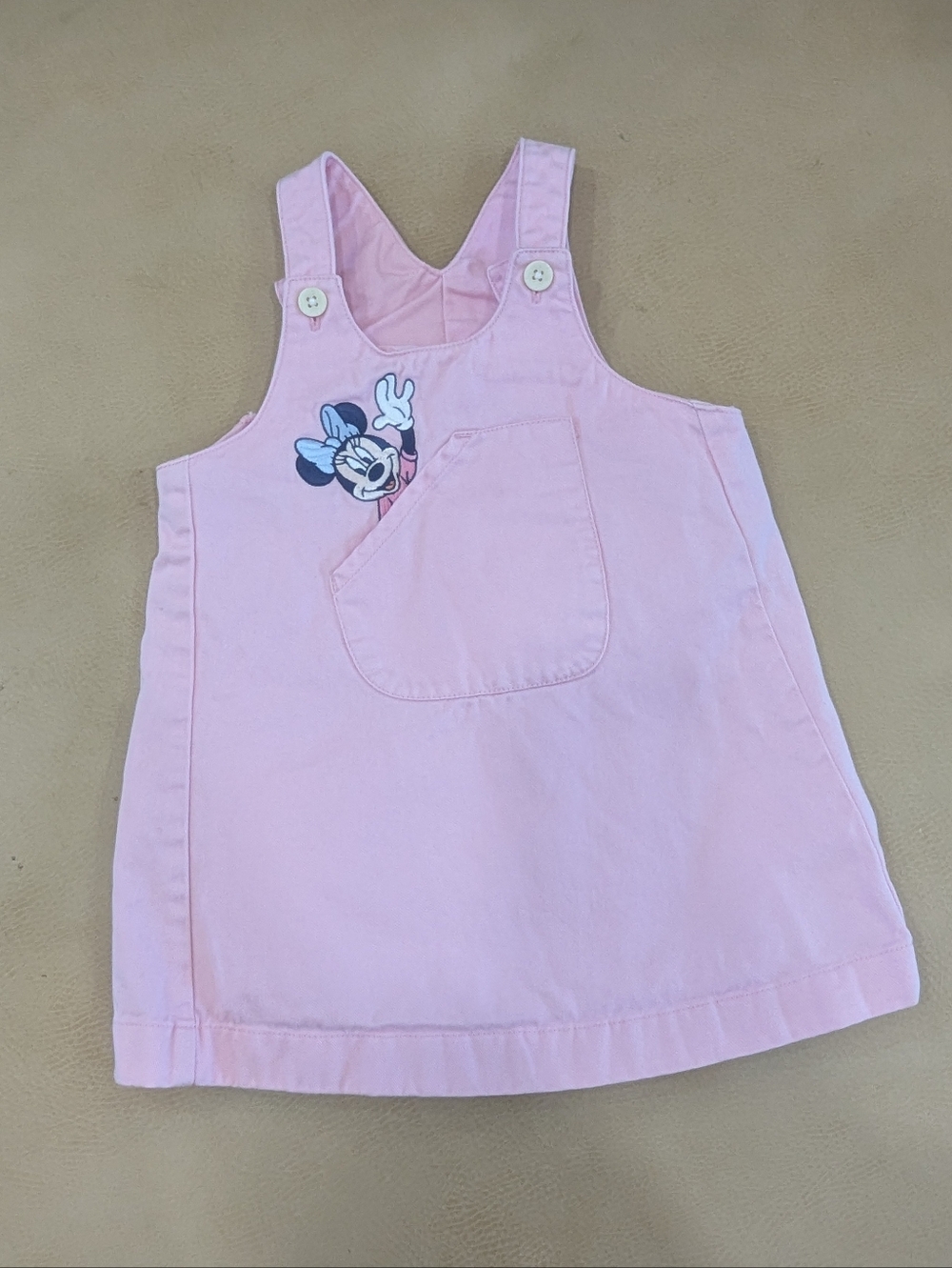 Disney Minnie Mouse Pink Overall Jumper  size 18 months